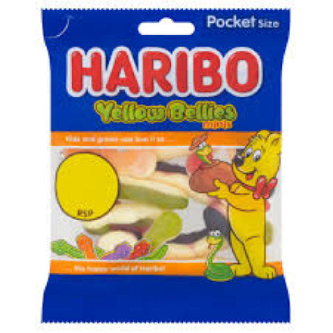 HARIBO YELLOW BELLIES 60G